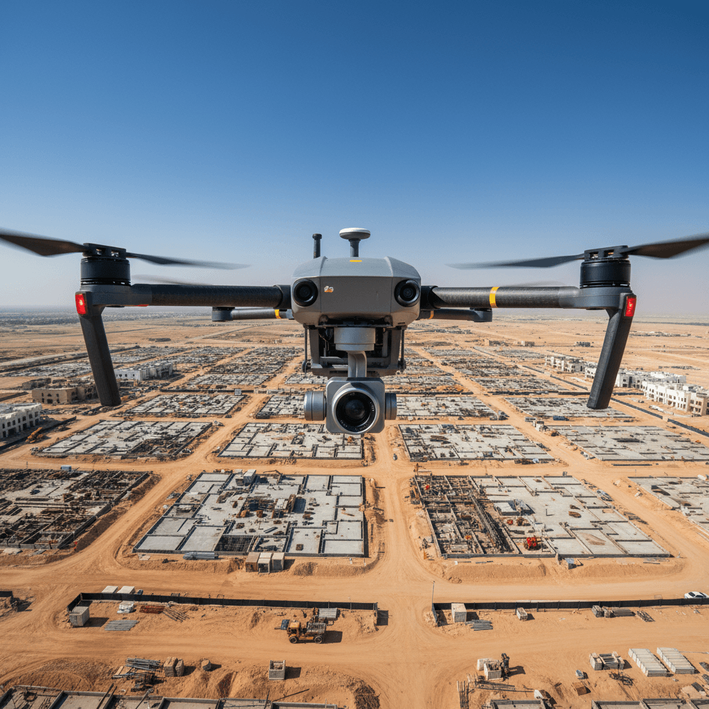 التصوير الجوي عالي الدقة بدقة 6K